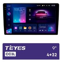 Штатна магнітола TEYES CC3L 4+64Gb 9"