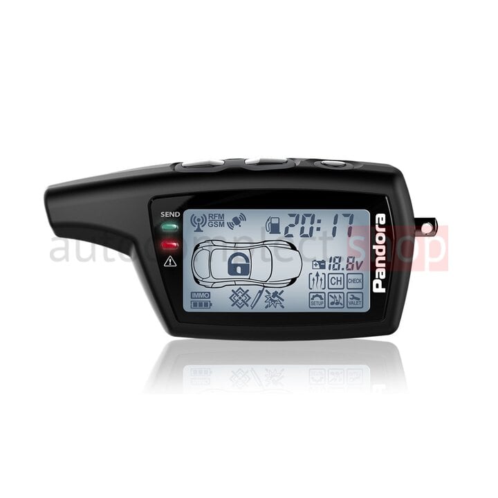 Брелок LCD Pandora D-078 black