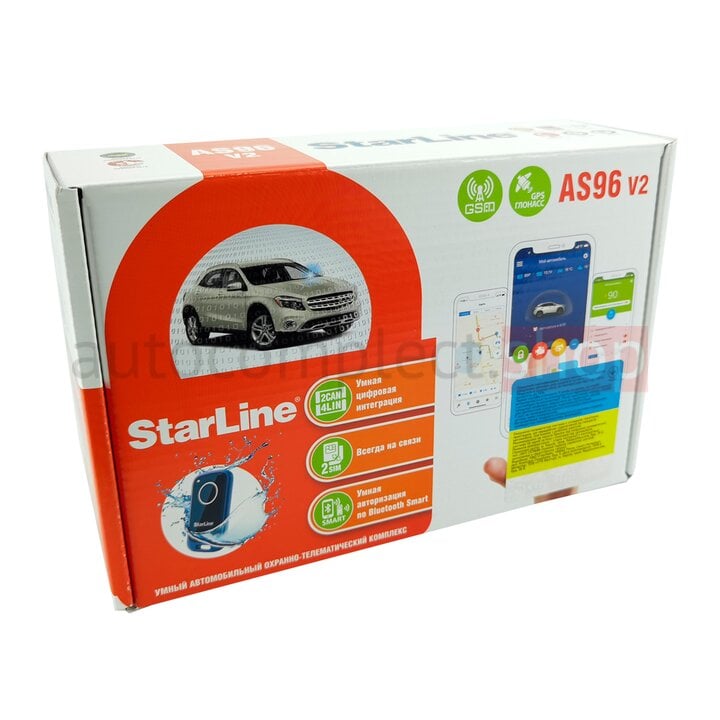 Автосигнализация StarLine AS96 BT 2CAN2LIN GSM