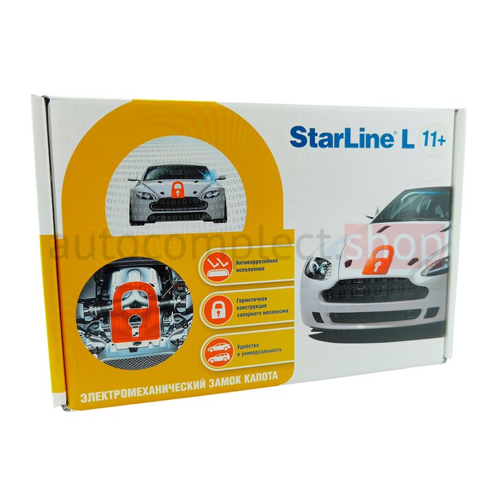 Електромеханічний замок капота StarLine L11+ ➤ купити у офіційного дилера в Україні