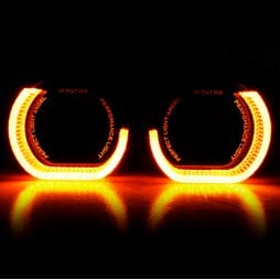 Маска для лінз LED i7L W+Y 3"