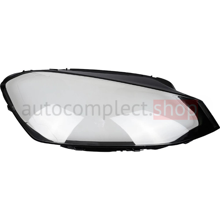 Скло фари Volkswagen Golf 7 (2012-2017) prelift (right)
