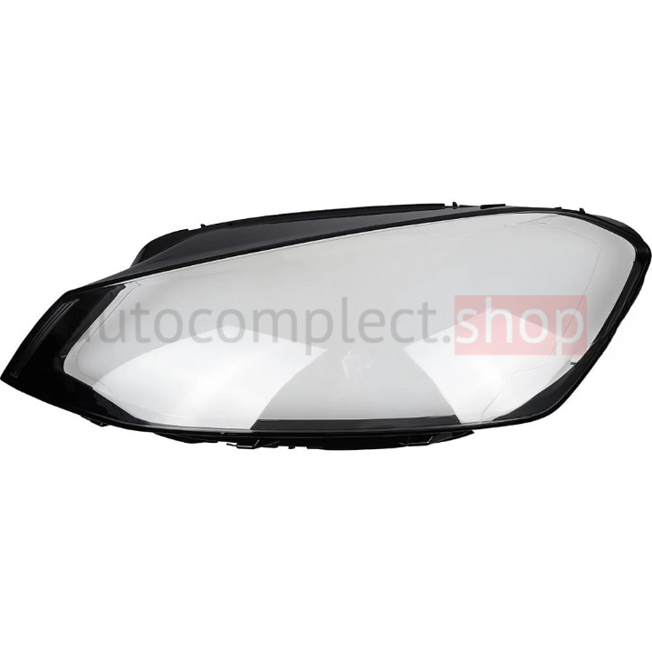 Скло фари Volkswagen Golf 7 (2012-2017) prelift (left)