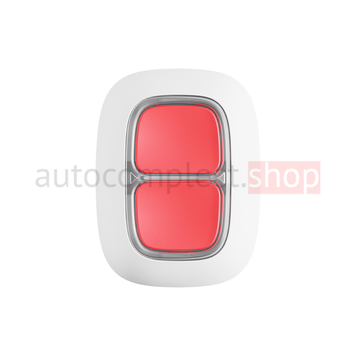 Беспроводная экстренная кнопка Ajax DoubleButton white